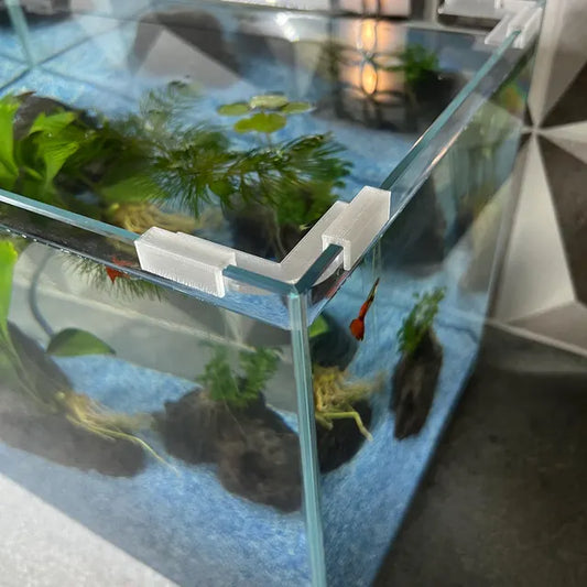 Aquarium Lid Clips for Rimless Tanks - Multiple Sizes