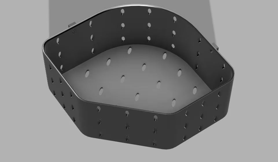 Aquarium House Plant Corner Basket - Adjustable